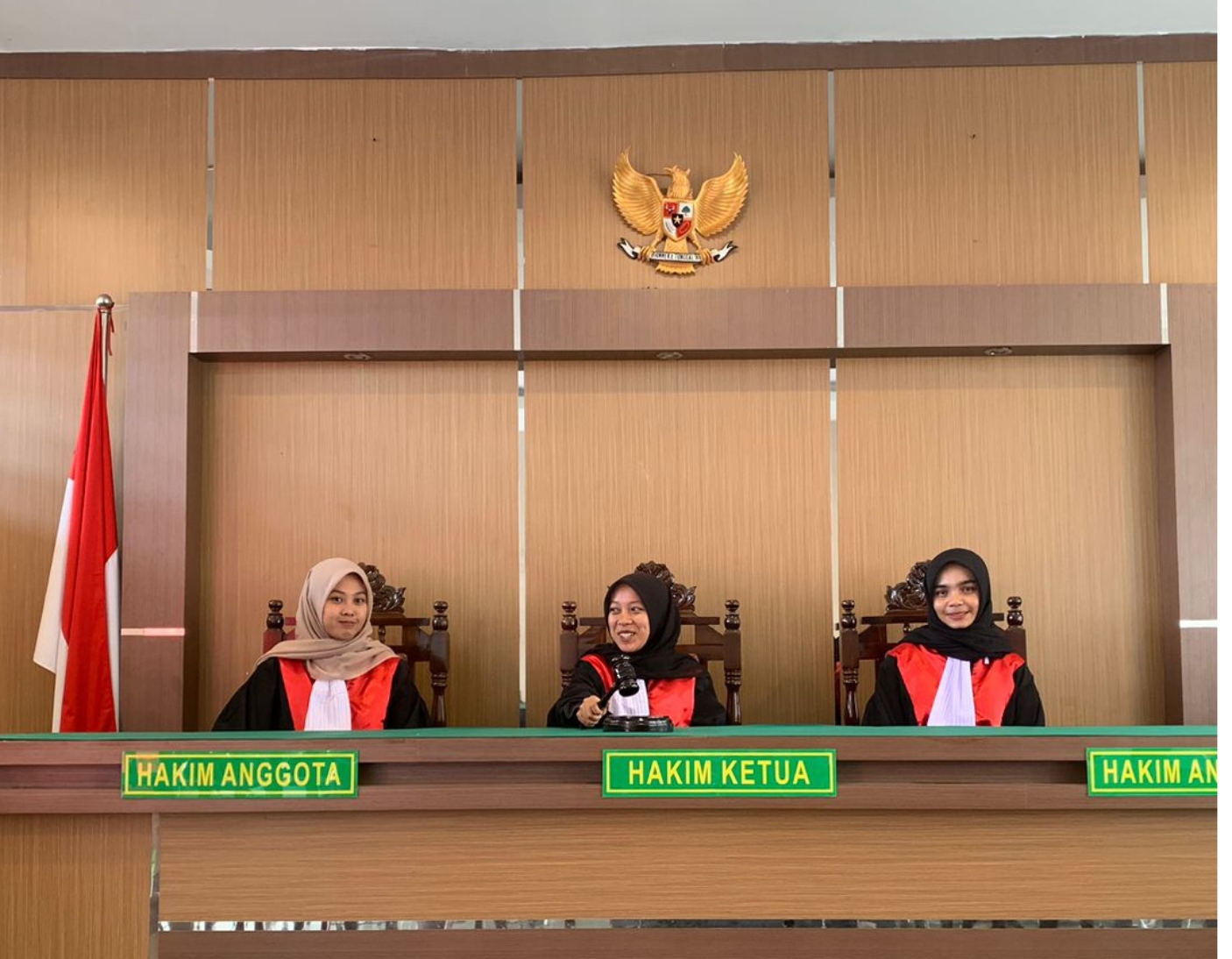 Ruang Sidang Peradilan Semu